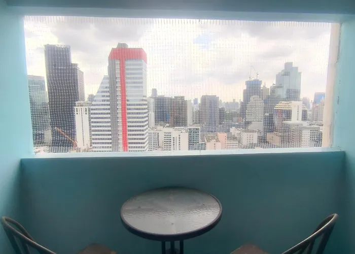 Silom 40 Sqm With 2 Queen Beds For 4 Persons * Бангкок