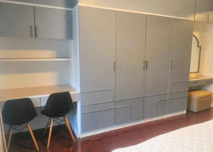 Апартаменты Silom 40 Sqm With 2 Queen Beds For 4 Persons